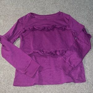 3 for $8 Girl’s Purple Ruffle Long Sleeve
